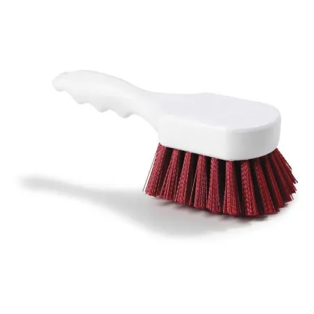 Cepillo de Cerdas de Polyester de 8 Pulgadas de Color Rojo CARLISLE 40541EC05