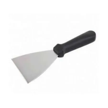 Rasqueta de Acero Inoxidable con Mango Plastico de 8 Centimetros KING METAL SCR3