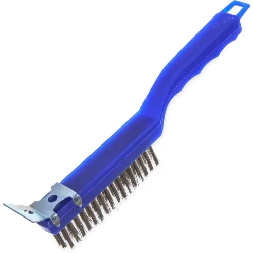 Cepillo con Cerdas de Acero Inoxidable con Rasqueta de 11.5 Pulgadas CARLISLE 4067200