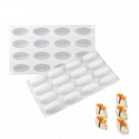 Molde de Silicon 16 Ovalos MASTER CHEF JSC2299