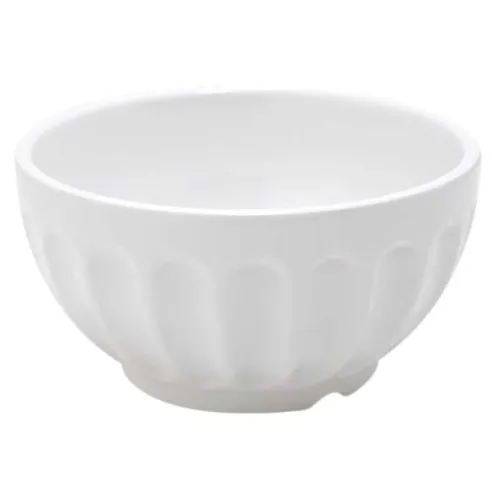 Bowl de Melamina de Color Blanco de 13.4 x 6.9 Centimetros MASTER CHEF C213