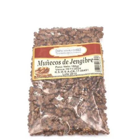 Confitillo con Diseno de Munecos de Jengibre, 100 Gramos, Color Cafe MAGIC COLORS 7443006010087