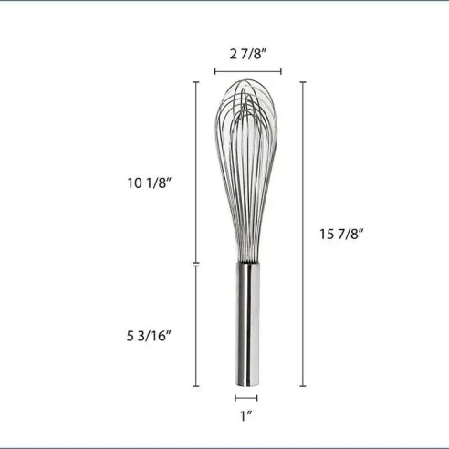 Batidor Globo Piano de 18 Pulgadas THUNDER SLWPP118