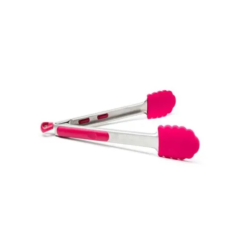 Pinza en  Acero Inoxidable y Silicon con Seguro de 12 Pulgadas FOX RUN BRANDS 6073