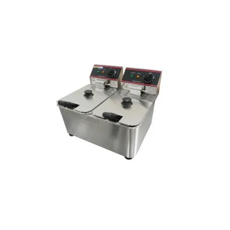 Freidor Electrico de 2 x 12 Litros / 220 Voltios QUANTUM PRO EF-11L-2