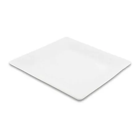 Plato Cuadrado de Porcelana 4-7/8 Pulgadas Blanco CATER MAX 17103