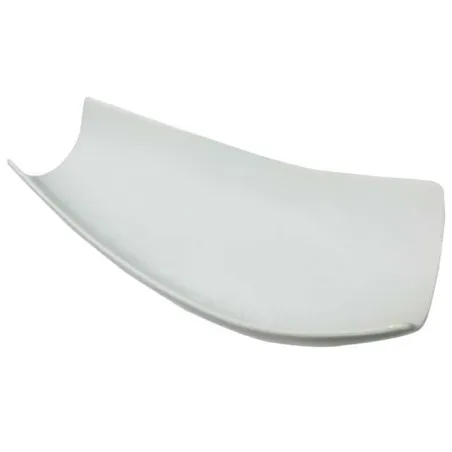 Bowl Rectangular de Porcelana con Forma de Canoa 26 x 13 Centimetros Blanco CATER MAX 15062-2