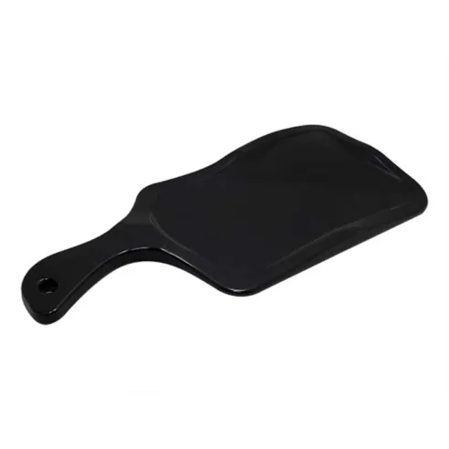 Plato de Melamina Negro para Servir MASTER CHEF E197
