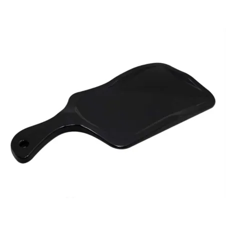 Plato de Melamina Negro para Servir MASTER CHEF E197