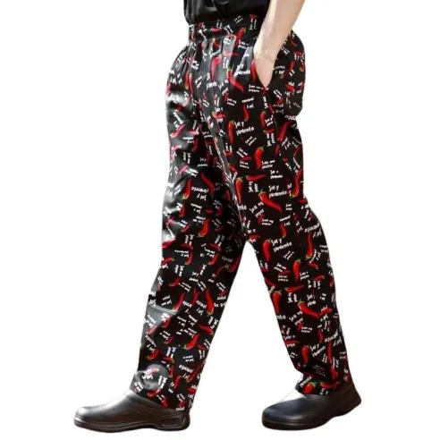 Pantalon Diseno de Chiles 107 Talla L CHECKEDOUT 820217-L