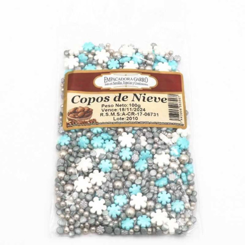 Confitillo Copos de Nieve de 100 Gramos MAGIC COLORS 7443006008732