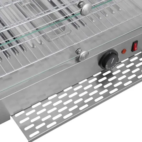 Urna Caliente Recta de 2 Niveles de 56 x 36 x 38 Centimetros QUANTUM PRO HDR250C
