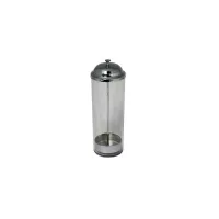 Dispensador Plastico y Acero Inoxidable de Pajilla Vertical  MASTER CHEF SD-11