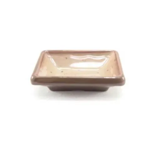 Plato Sauce de Melamina de 3.4 Pulgadas de Color Gris MASTER CHEF D403-GY