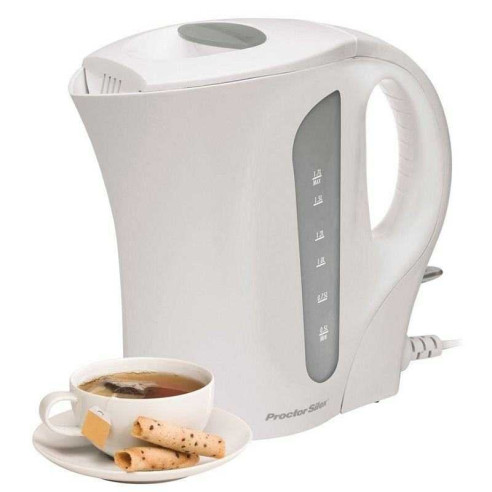 Calentador para Agua de 1.7 Litros Blanco PROCTOR SILEX K3080