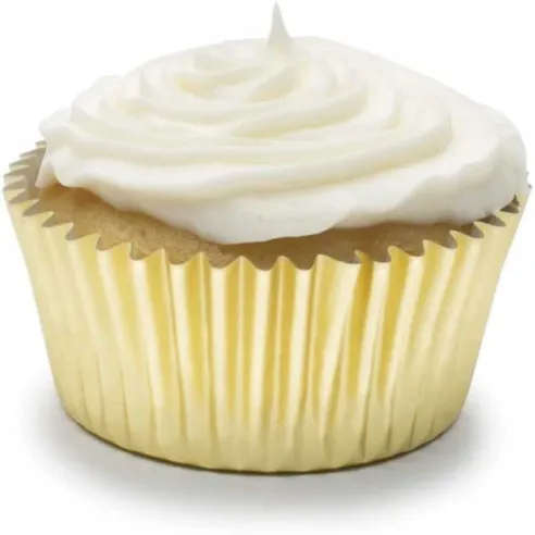 Capsulas para Cupcakes de Color Dorado, Paquete de 32 Unidades FOX RUN BRANDS 4924