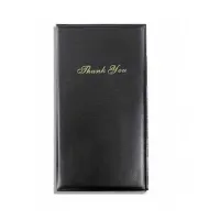 Porta Facturas de 9 x 5 Pulgadas, Color Negro  MASTER CHEF GCH-3BK