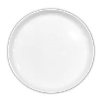 Plato Redondo Coupe de Porcelana 10 Pulgadas Blanco Mate ARNI C1565-01