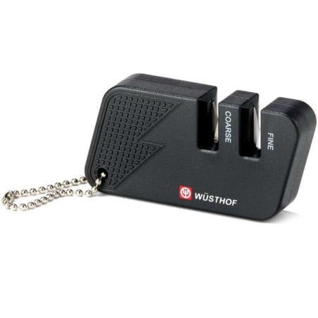 Afilador de Cuchillos Doble, Color Negro WUSTHOF 3119730203