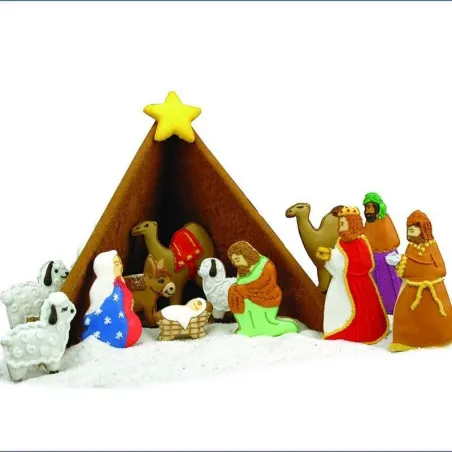Set para Galleta Nativity de 18 Unidades FOX RUN BRANDS 4536