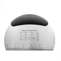 Rasqueta de Acero Inoxidable Negra MASTER CHEF BW02-003BLACK