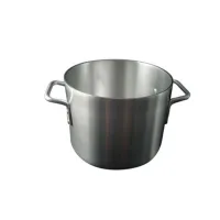 Olla Stock de Aluminio sin Tapa de 20 Quartos MASTER CHEF ASTP-20