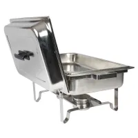 Chafing Dish Agarradera Negra 8 Qts. THUNDER SLRCF001 2
