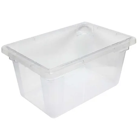Caja de Policarbonato Transparente de 18 x 26 x 9 Pulgadas, Capacidada de 13 Galones THUNDER PLFB182609PC