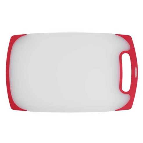 Tabla de  Picar Plastica de Color Blanco y Rojo de 13 Pulgadas CUISINART CPB-13SR
