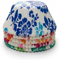 Capsula para Cupcakes Floral, Paquete de 100 Piezas FOX RUN BRANDS 4895