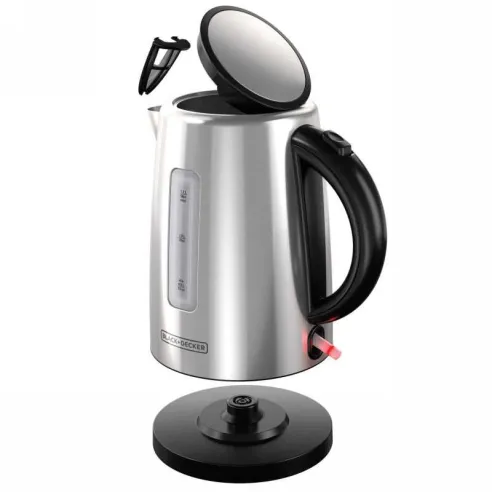 Calentador de Agua con Base de Acero Inoxidable de 1.7 Litros de 1500 Watts  BLACK & DECKER KE2000SD