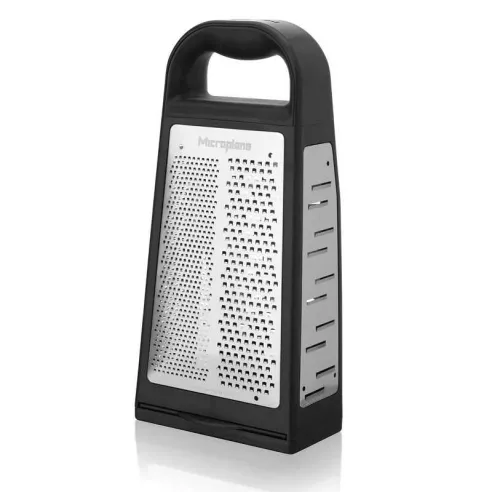 Rallador de Mano 5 en 1 de 10 Pulgadas de Color Negro MICROPLANE 34009