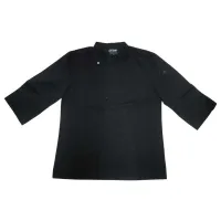 Gabacha Ejecutiva de Manga 3/4 de Color Negro Talla 2XL CHECKEDOUT CU110Z0100F-2XL
