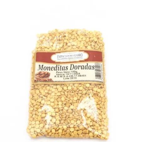 Confitillo con Diseno de Moneditas, 100 Gramos, Color Dorado MAGIC COLORS 7443006080066