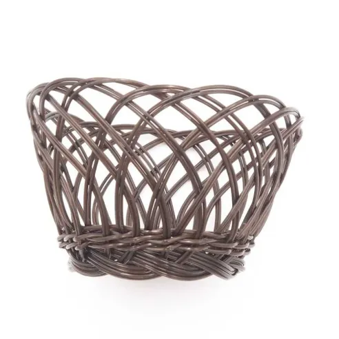 Canasta Redonda de 7 x 3-1/8 Pulgadas de Color Cafe MASTER CHEF HPB-7ABR