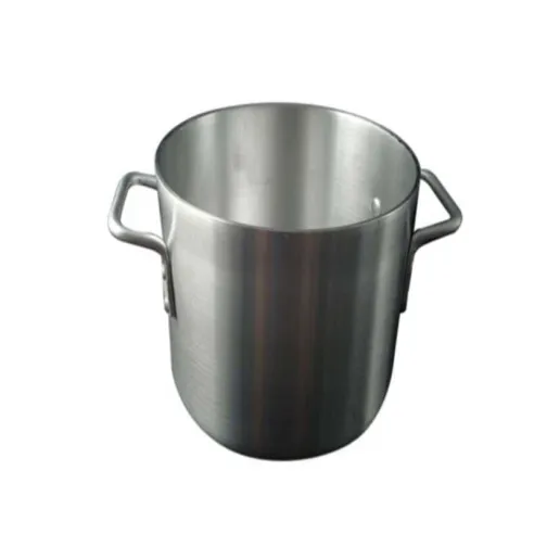 Olla Stock de  Aluminio sin Tapa de 24 Quartos MASTER CHEF ASTP-24