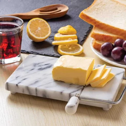 Tabla Corta Queso de Marmol, 8 x 5 Pulgadas FOX RUN BRANDS 3841