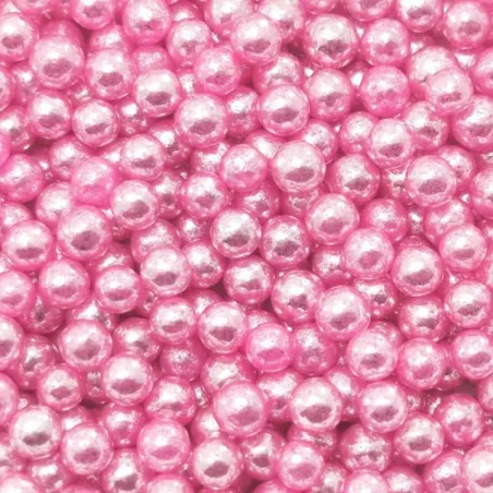 Confitillo Perlas Rosadas Medianas de 100 Gramos MAGIC COLORS 7443006011657