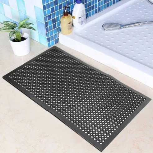 Alfombra de Cocina de Color Negro de 36 x 60 x 3/8 Pulgadas MASTER CHEF FMS-35B
