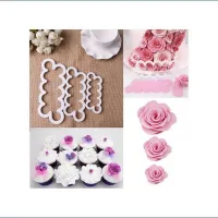 Cortador para Crear Rosas, Set de 3 Unidades MASTER CHEF 0760044 2