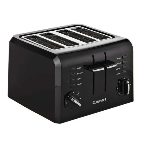 Tostador Compacto para 4 Rebanadas Negro CUISINART CPT-142BKP1