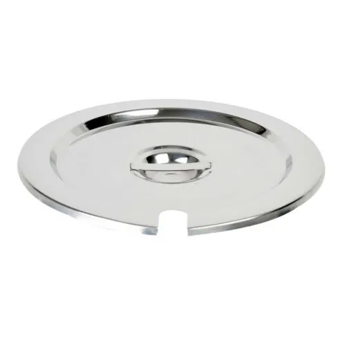 Tapa de Acero Inoxidable para Inserto de Bano Maria 4 Cuartos THUNDER SLIP006