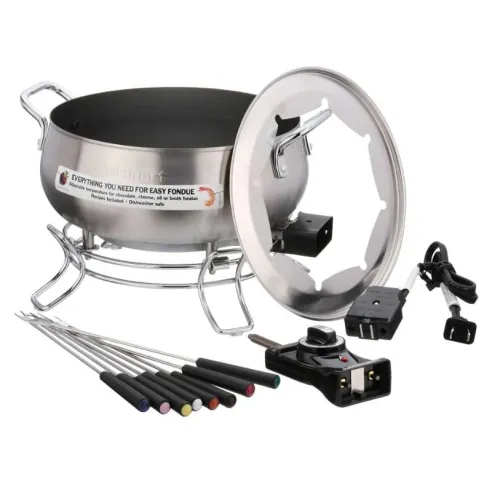 Fondue Electrico de  Acero Inoxidable de 3 Quartos CUISINART CFO-3SSP1