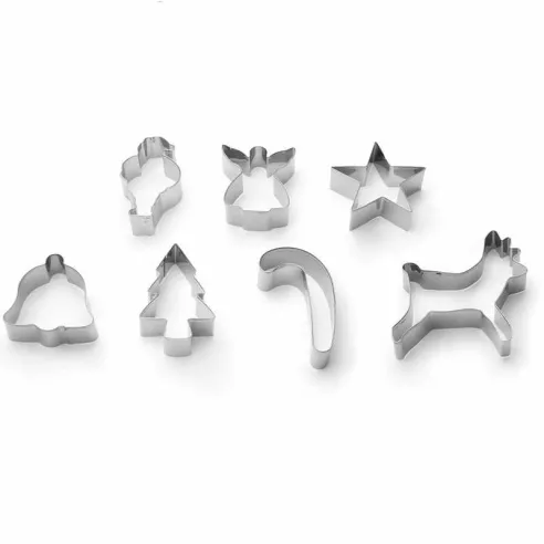 Cortadores para Galletas Navidenas, Set de 7 Piezas FOX RUN BRANDS 3648