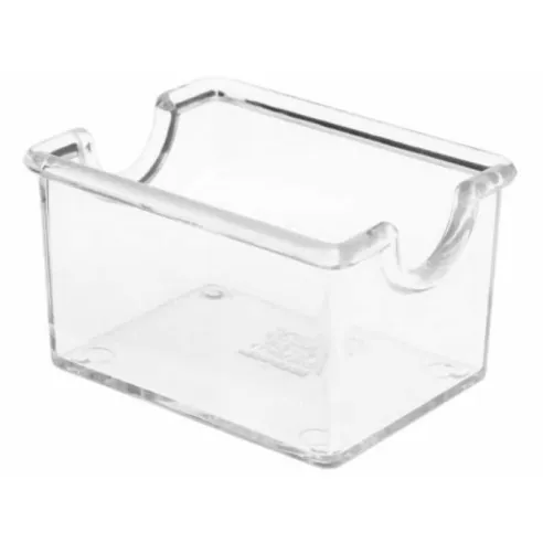 Cajita de Azucar Transparente de 11 X 7 X 5.5 Centimetros MASTER CHEF 6559