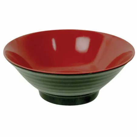 Bowl para Fideos de 42 Onzas, Color Rojo con Negro  THUNDER 5185JBR