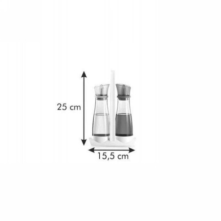 Vinagrera y Aceitera de 250 Mililitros, Set 2 Piezas  TESCOMA 642763