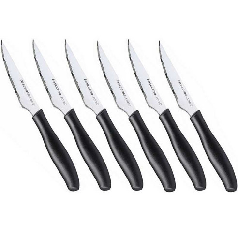 Cuchillo para Carne de 21 Centimetros, Set de 6 Unidades TESCOMA 862020