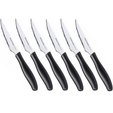 Cuchillo para Carne de 21 Centimetros, Set de 6 Unidades TESCOMA 862020