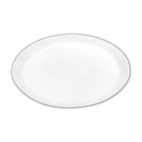 Plato Redondo de Porcelana 8.5 Pulgadas Blanco ARNI C0972